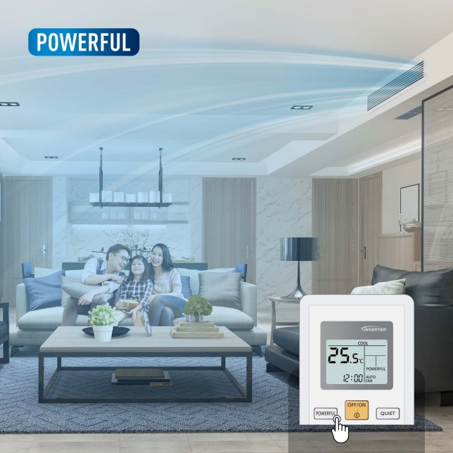 Dàn lạnh âm trần nối ống gió CS-MZ25WD3H8A Multi Panasonic 8.530 BTU 2 chiều Inverter