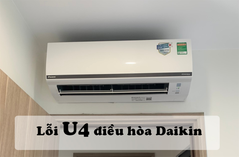 lỗi u4 điều hòa daikin âm trần