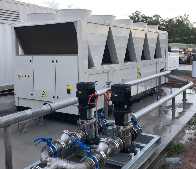 hệ thống làm mát bằng nước chiller