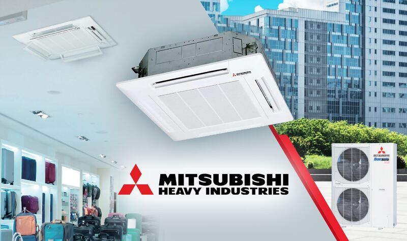 điều hòa âm trần mitsubishi