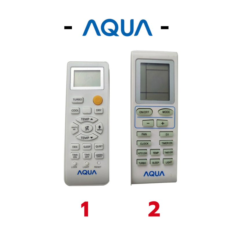 remote máy lạnh aqua bị lỗi